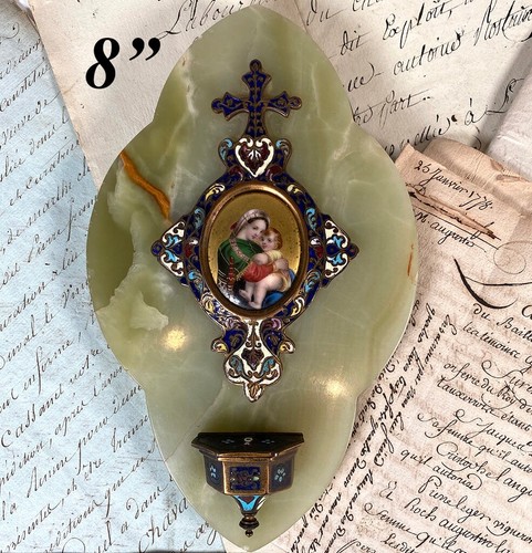 Antique french champleve - french,