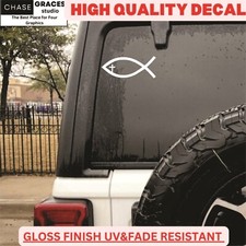 Jesus Fish Christian Cross