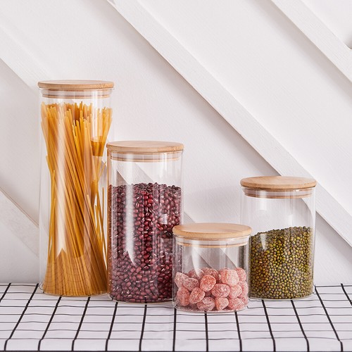 4pcs set clear airtight - clear,