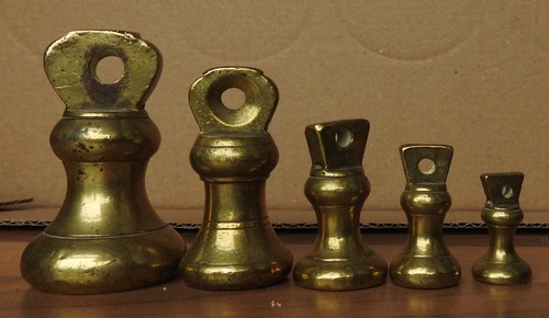Set brass imperial bell - of, 5