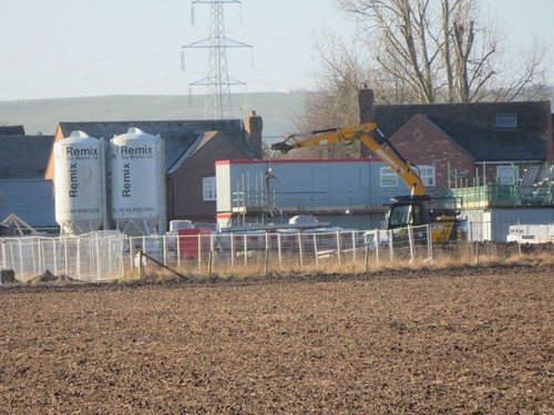 Photo 6x4 site offices cholsey - 6x4,