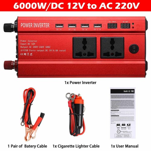 6000w power inverter 12v - 6000w, to