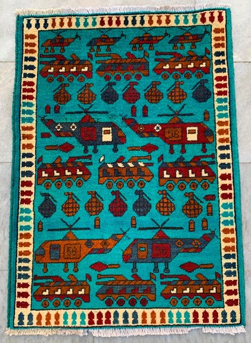 Afghan oriental handmade rug - afghan,