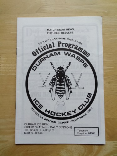1985 durham wasps v - wasps,