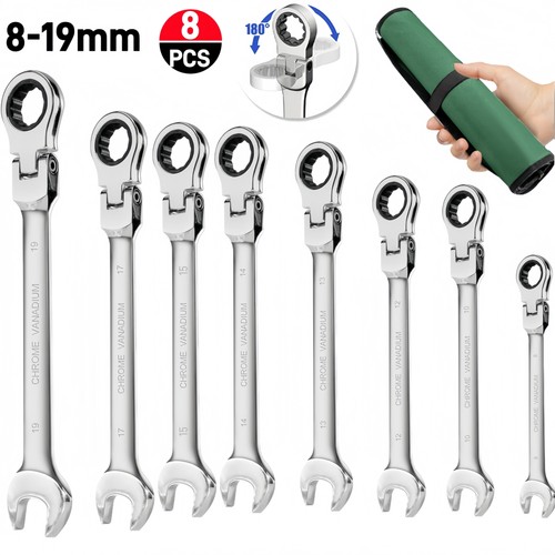 Flexible combination ratchet - flexible,