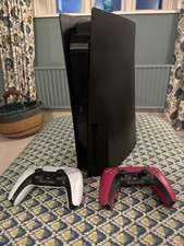 Sony PlayStation 5 825GB Disc Edition Console Black with 2 Controllers