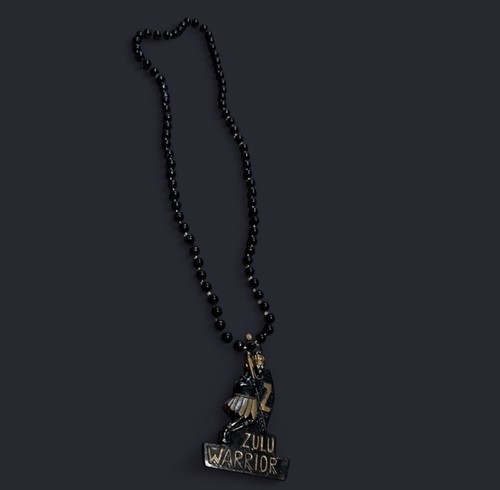 Zulu warrior black and - black,