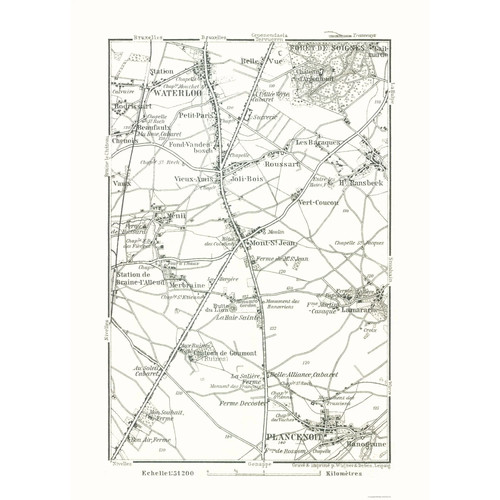 Historic map waterloo - historic,