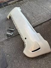 FIAT 500 ABARTH ESSEESSE Rear Bumper - Pearl White - 2008 On - No Defuser - GC