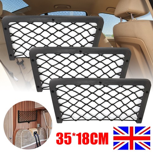 3pcs large car cargo net - 3pcs, nylon