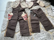 House Clearance Vintage Rare Dress Up Sheriff Marshal Outfit Kids Fancy Dress