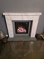 Wilfire ravel 600 gas fire hole in the wall complete with fireplace in calcatta