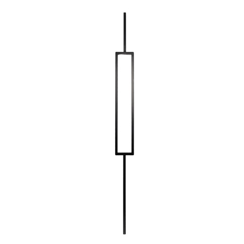 Matt black metal - metal, spindle