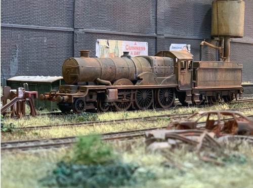 Gauge locomotive scrapyard - oo,