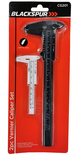 2pc plastic vernier calliper - 2pc,
