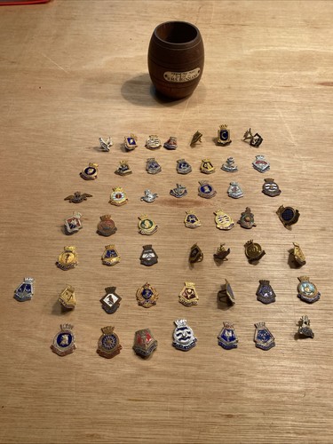 Royal navy pin badges - pin, and