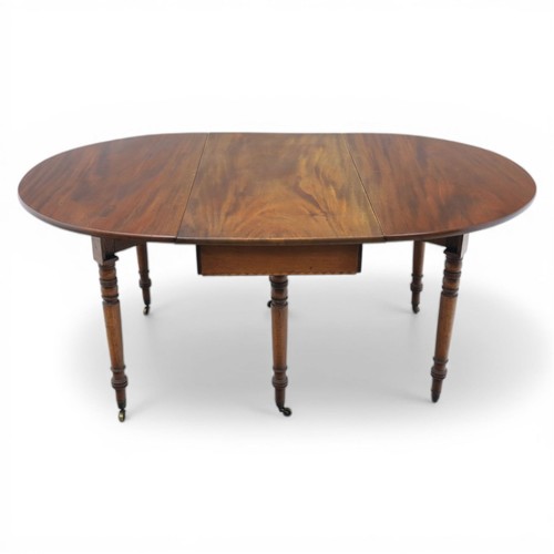 Edwardian mahogany inlaid oval - edwardian,