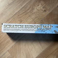 Scratch-Off World Map Poster