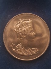  1953 02 June QUEEN ELIZABETH II CORONATION  MEDAL  Royal Barge