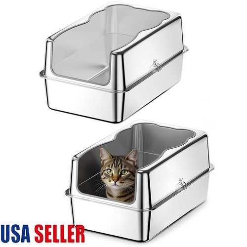 Stainless steel cat litter - steel,