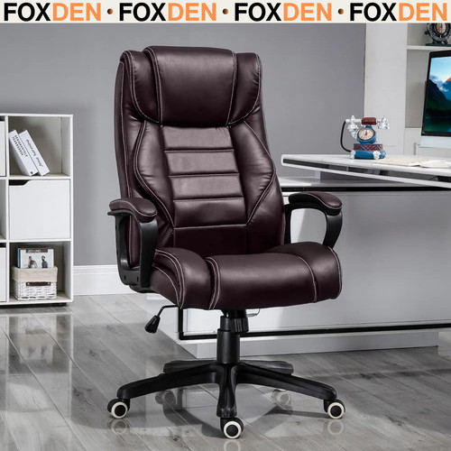 Brown executive office chair - executive,