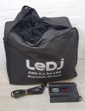 LEDJ DMX 6x3m LED Starcloth