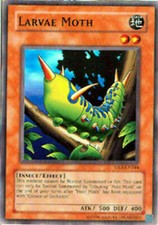 Larvae Moth - DB1-EN144 - Common - Unlimited Edition - YuGiOh LP