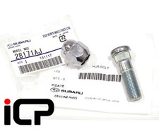 1 x Genuine Wheel Stud & Nut Fits: Subaru Impreza WRX STi 05-18