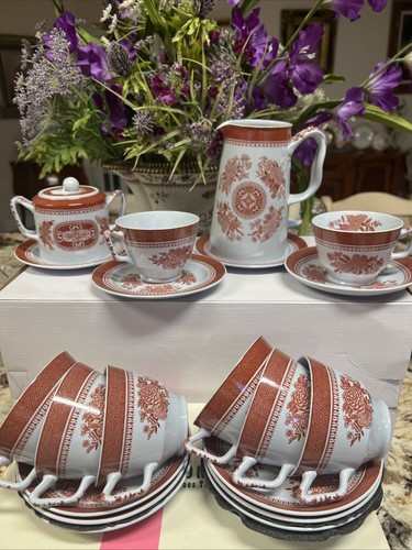 Spode fitzhugh red - spode,