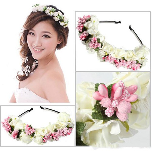 Girl ladie flower headband - girl,
