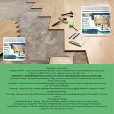 Wooden Flooring Adhesive for New & Reclaimed Parquet & Wood Block Laminate