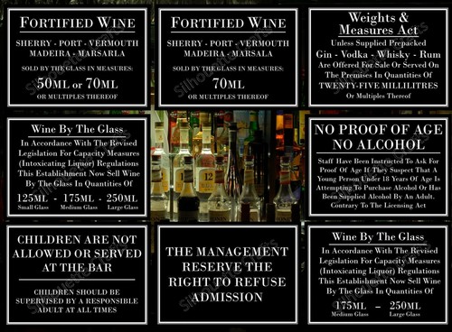 Licensing law pub - law, bar