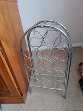 Metal standing wine rack - metal,