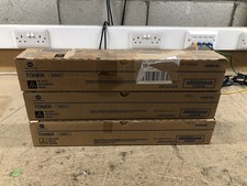 GENUINE KONICA MINOLTA TONER CARTRIDGE JOB LOT X3 A33K150 A33K250