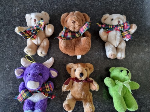 Set miniature teddy bears - of, 6