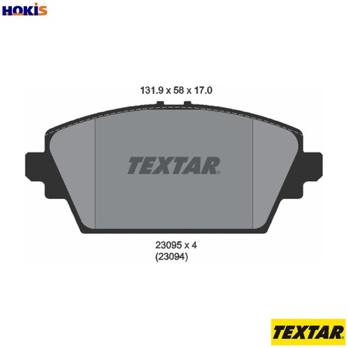 Brake pad set - brake, disc
