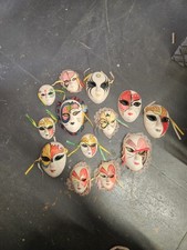 Venetian Style Porcelain Masks
