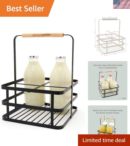 Retro unit milk bottle - retro,