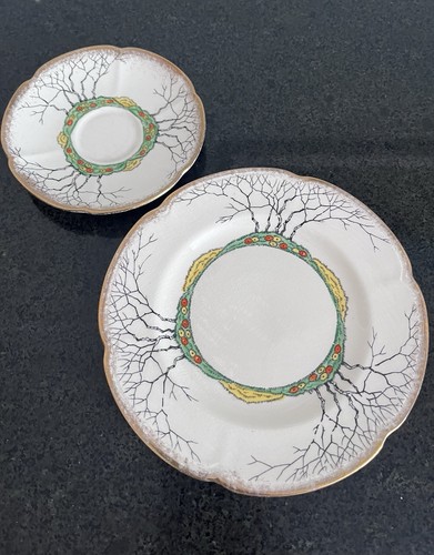 Art deco vintage crown devon - deco,
