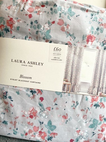 Laura ashley pink grey blossom - laura,