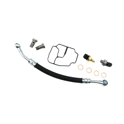Engine oil filter housing - engine,