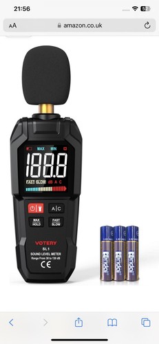 Votery digital sound level - votery,