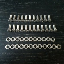 Pinto Sump Stainless Steel Bolts, Fit Standard Steel (tin) Sump Escort MK1 MK2 