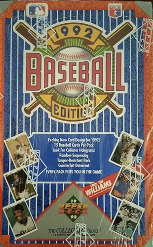 1992 upper deck - upper, baseball