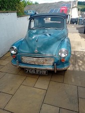 1959 MORRIS MINOR CONVERTIBLE RUNNING DRIVING PROJECT