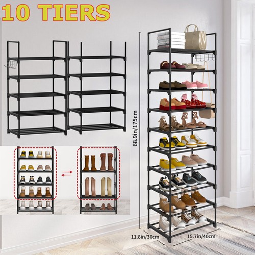 Narrow shoe rack tier - narrow,