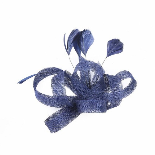 Feather fascinator wedding - fascinator,