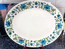 Midwinter Spanish Garden oval plate in excellent condition. 30 centimetres long.