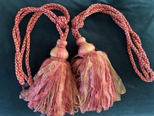 Extra Large Vintage Luxury Curtain Tie Backs Country House Chunky 