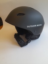 Outdoor Master Snowboard Helmet Black SIZE M